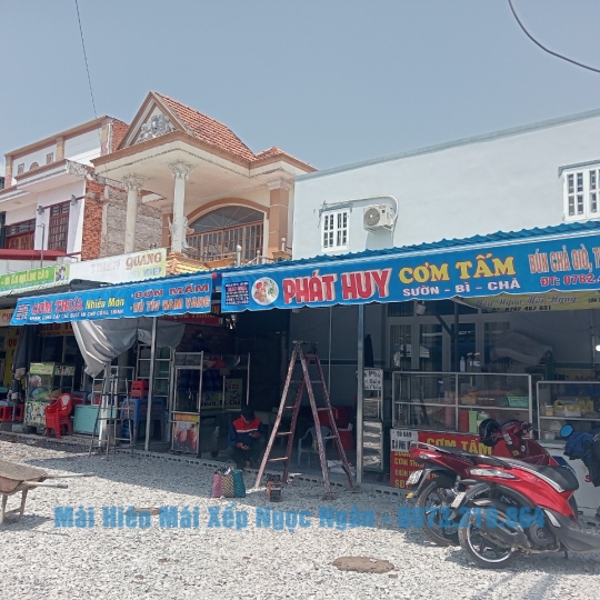 Thay Bạt Mái Hiên Di Động