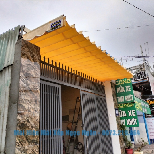 Mái xếp lượn sóng 